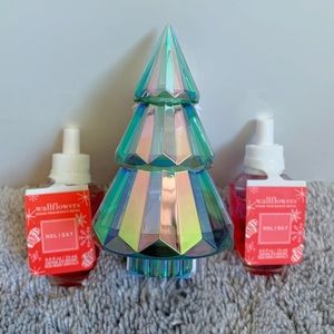 Bath and Body Work Holiday Wall Flower Bundle